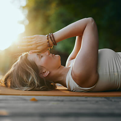 Cours de yoga donné par la Fédération Belge de Yoga